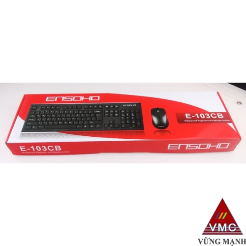 Bộ bàn phím chuột có dây Ensoho E-103CB